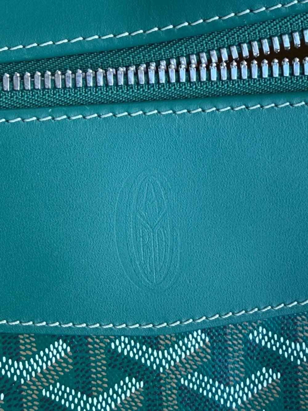 Goyard Green Bowling 55 Duffel Bag - Picture 7 of 7